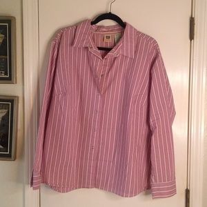 Faded Glory Snap Front Shirt - 3X (22/24)